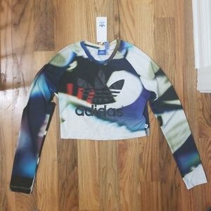 Adidas Cropped Tight Long Sleeve